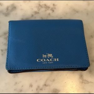 Coach Wallet (Blue)